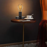 Industrial Metal Edison Light Bulb Stand